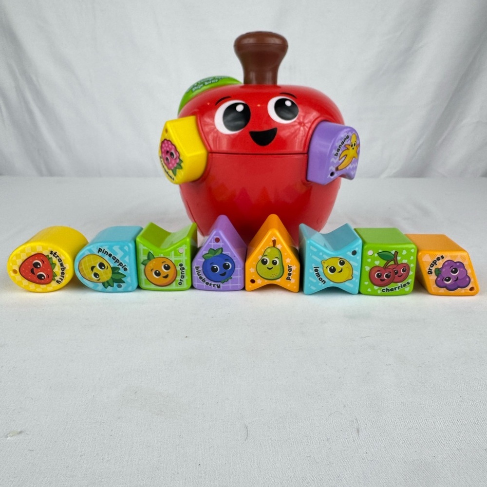 LeapFrog Spin & Change Apple Shape Sorter